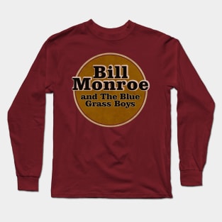 Bill Monroe Vintage Nyindirprojek Long Sleeve T-Shirt